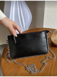 New Women Handbag Fashion Charm Personalized Shoulder Bag Beaded Popular Crossbody Clutch Bag