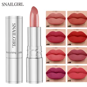Long-Lasting Matte Lipstick Enriched With Hydrating Essences Smooths Lip Lines Prevents Fading For All Lips 3.5g