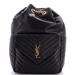 Pre-owned Yves Saint Laurent Material Backpacks Saint Laurent by Rebag