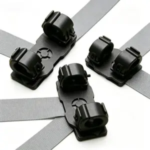 3-Pack Tactical Axe Holster with Duty Belt Clip & MOLLE Vest Clip 360° Swivel Nylon Axe Holder Compatible with 1.2-2.25 Inch Tactical Belts