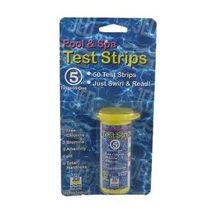 Jed Pool Tools Inc  50 Count 5 Test Pool & Spa Test Strips