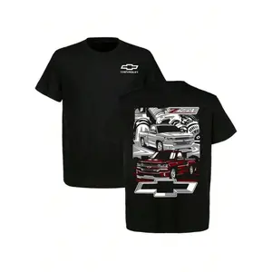 TLXT Z71 Chevrolet Truck Pattern T-Shirt, Suitable For Chevrolet Enthusiasts; Truck Theme T-Shirt; Cross-Country Enthusiast T-Shirt; Garage Style Clothing For Car Lovers; Gifts For Car Lovers: Printed T-Shirts, Interesting Designs Eat Sleep Goon Repeat