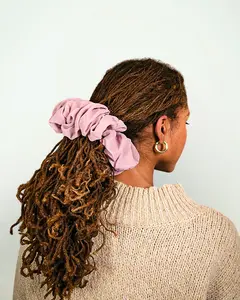 Lilac Cloud Chiffon XL Scrunchie