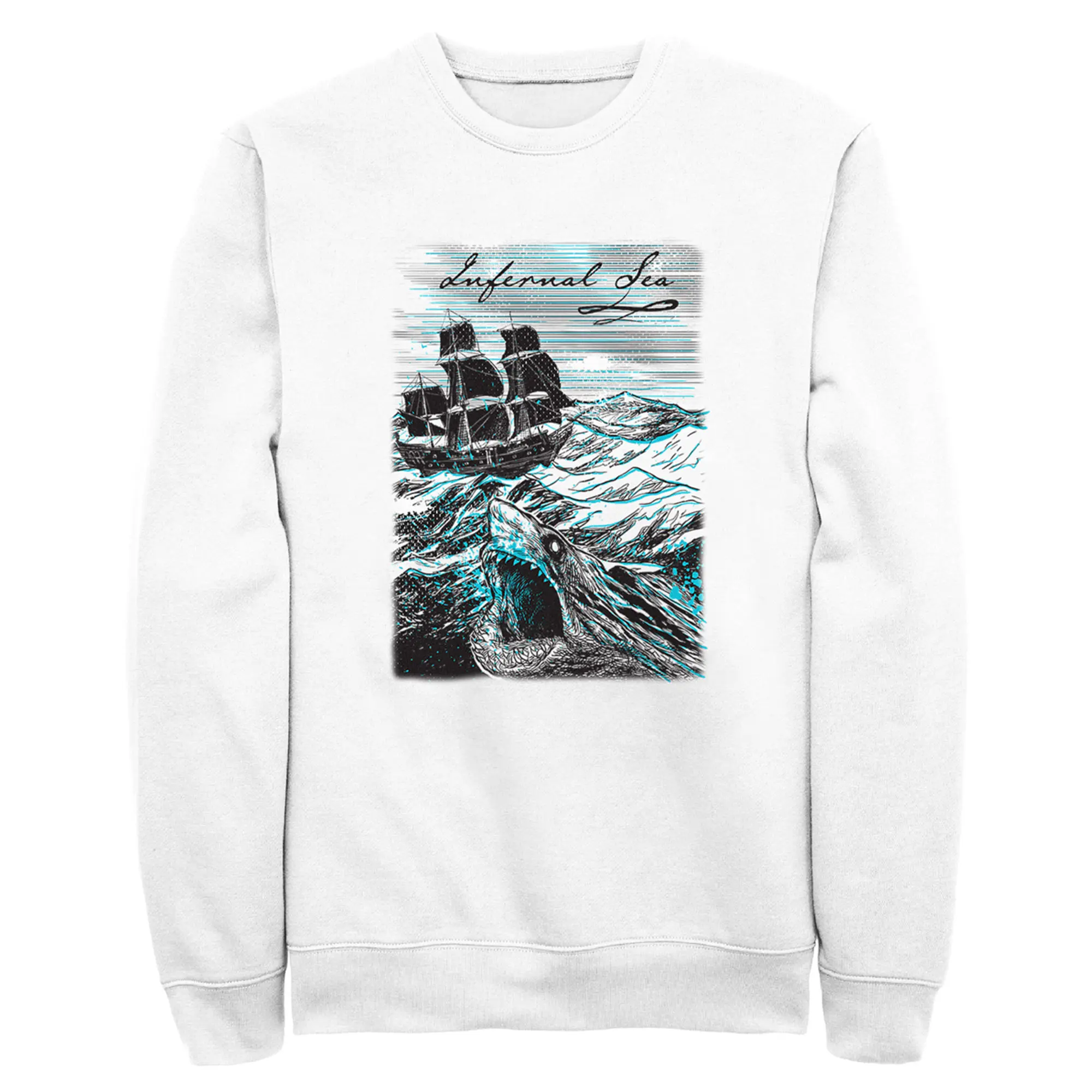 Men's Pirates of the Caribbean: Curse of the Black Pearl Infernal Sea Sweatshirt