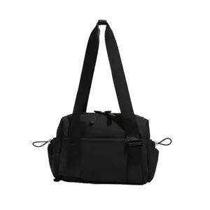 Cute Stylish Women's Sports Gym  With Multiple Compartments, Multi-Purpose Handheld Travel Duffel  Available In Black Pink Blue And White, Ideal For Fitness Workouts Casual Activities Travel And Daily Gym Use bag