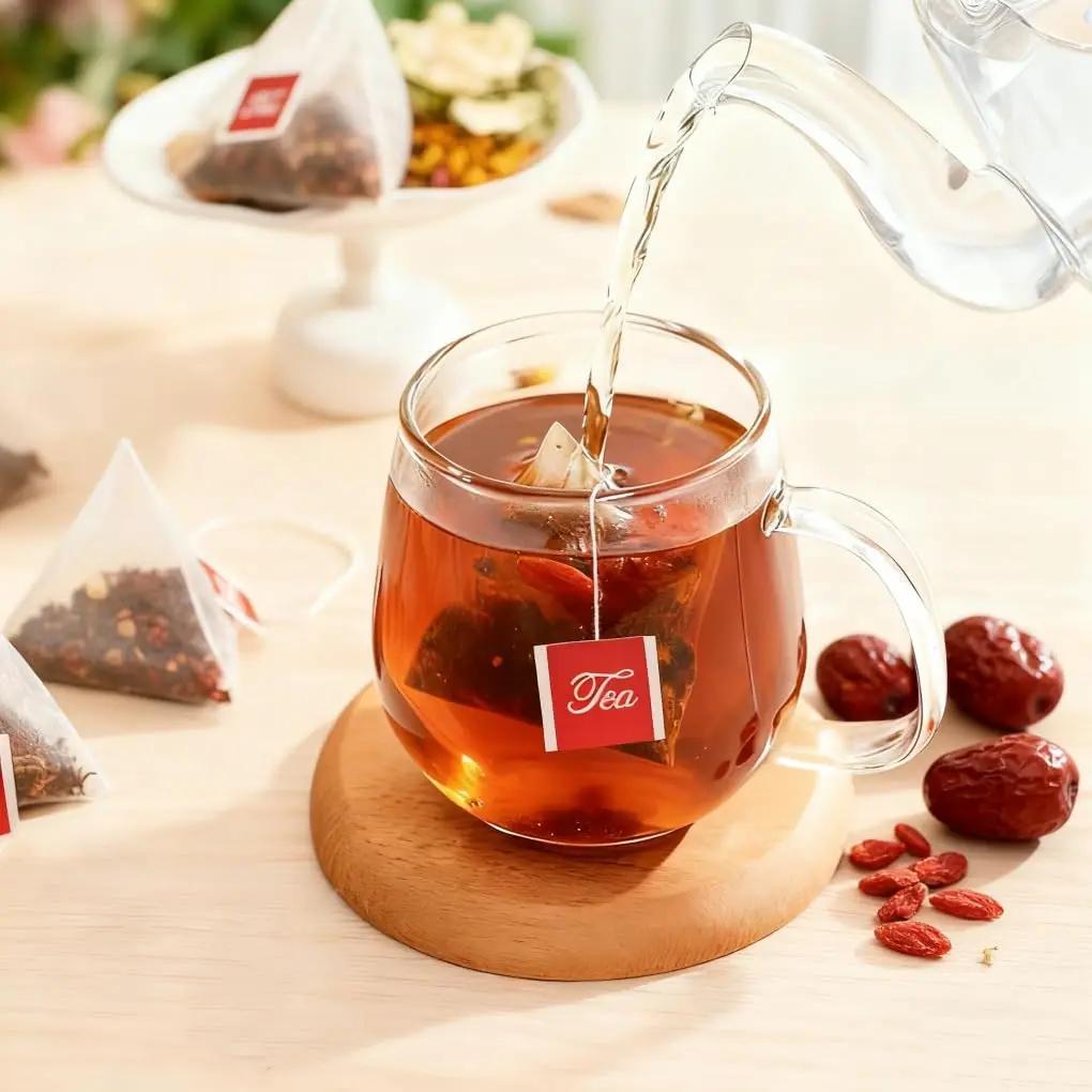 FANDAO Natural Ginseng For Mulberry Herbal Tea Six Treasures Blend Kidney Cleanse Detox Bags For Men Women Health Preservation