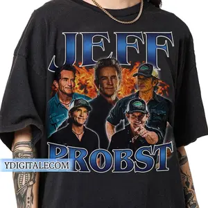 Vintage 90s Graphic Style Jeff Probst T-shirt, Jeff Probst Survivor Gifts For Man and Women Unisex T-shirt