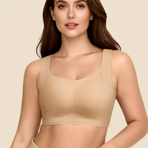 REALWILL Seamless Shaping Bras for Women Breathable Double-Layer Jelly Bra Design with Natural Lift   Womenswear Everyday bra  summervibes