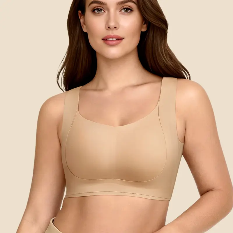 REALWILL Seamless Shaping Bras for Women Breathable Double-Layer Jelly Bra Design with Natural Lift   Womenswear Everyday bra  summervibes