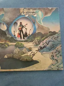 Steve Howe Of Yes Fame Signed Autographed Beginnings Vinyl Album LP Record LOA From Macon Brothers
