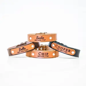 Handmade Dog Collar, Custom Leather Dog collar, Collar for dog, Collar for puppy, Customized Dog Collar, Puppy collar, Personalized Collar