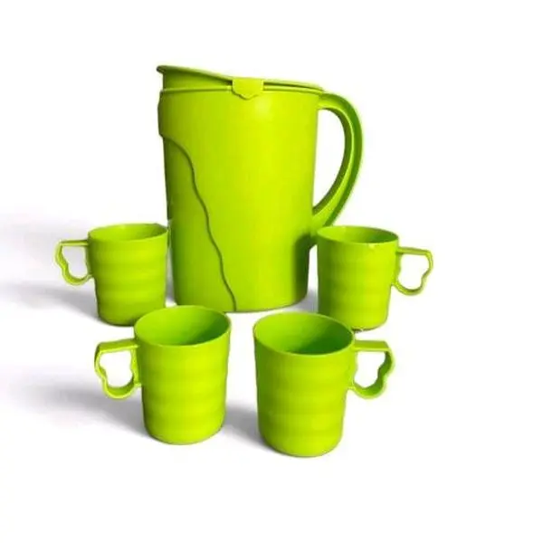 Impression 3.7L Pitcher with 4 Matching Mugs