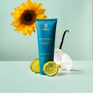 Solanesse Deep Conditioner Post Color Revitalizer for Repair & Strengthening Treated Hair with Keratin Collagen & Sunflower Oil