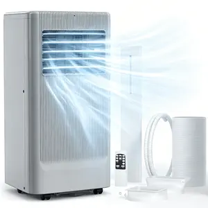 Op-Portable Air Conditioner, 10000 BTU, Quiet 3-in-1 Cooling, Dehumidifier & Fan Modes, Remote Control, Sleep Mode for Bedrooms & Apartments