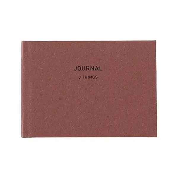 Daigo Easy Journal 3 Things - Red