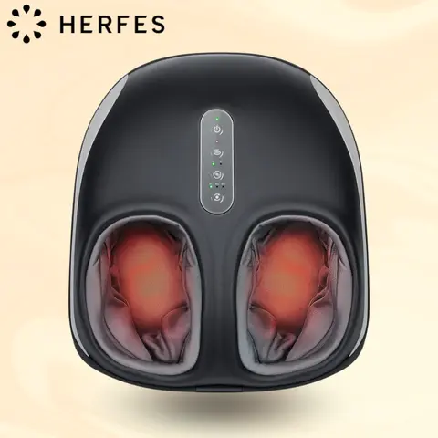 Heated Foot Massager with Deep Tissue Kneading Therapy & Air Compression, Promotes Blood Circulation, Foot Comfort, Adjustable Settings For Sensitive Feet,   tiktokshopmemorialday   Foot Spa Machine