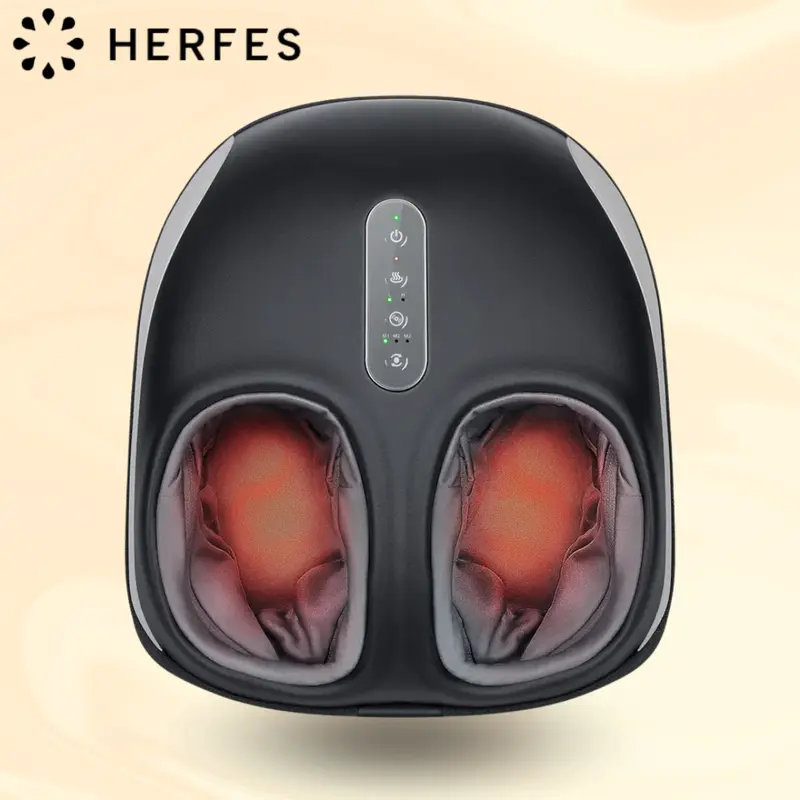 Heated Foot Massager with Deep Tissue Kneading Therapy & Air Compression, Promotes Blood Circulation, Foot Comfort, Adjustable Settings For Sensitive Feet,   tiktokshopmemorialday   Foot Spa Machine