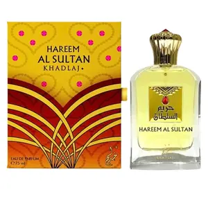 Khadlaj Hareem al Sultan Gold Eau de Parfum Spray for Unisex, 2.50 Ounce / 75 ml