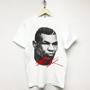 MIKE TYSON T-SHIRT vintage rap tee Menswear Oversize