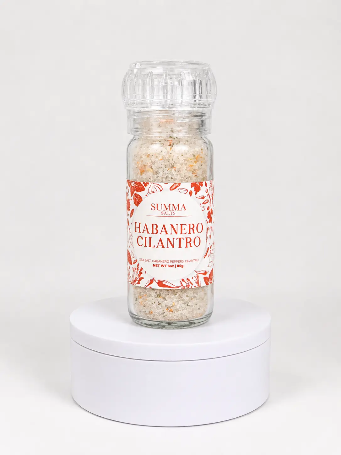 Habanero Cilantro Finishing Salt Made with sea salt, habanero, and cilantro ️
