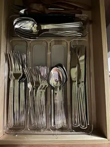 30 Piece Stainless Steel Tableware Silverware Flatware Set for 6