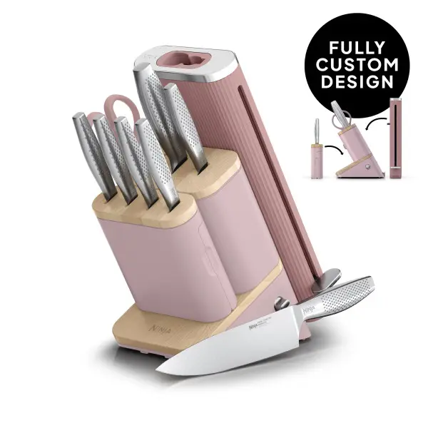 Ninja NeverDull Pro 10-Piece Premium Kitchen Knife Set & Steak Knives - WK62010