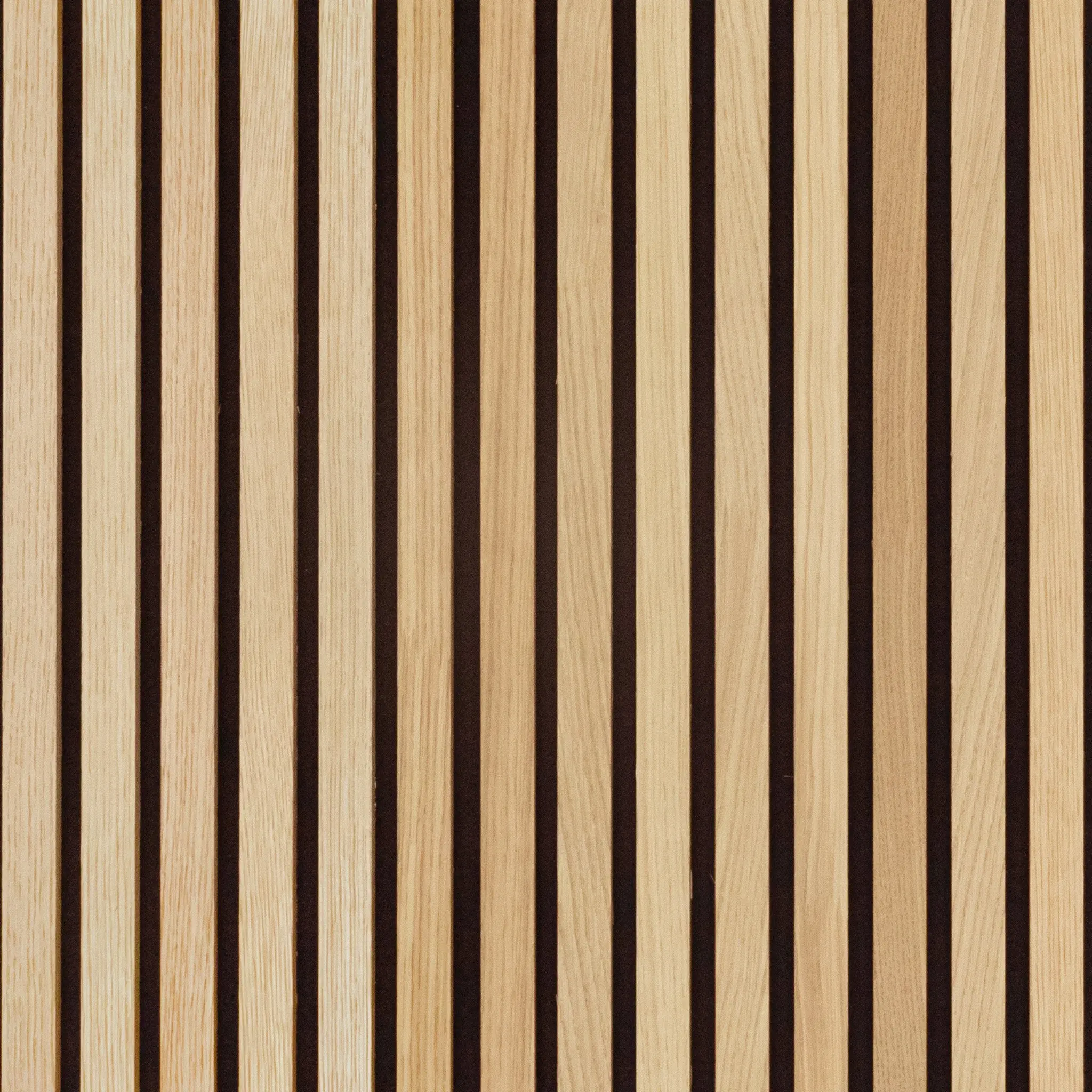 Natural Oak Acoustic Slat Panels 94.5" or 118" Length
