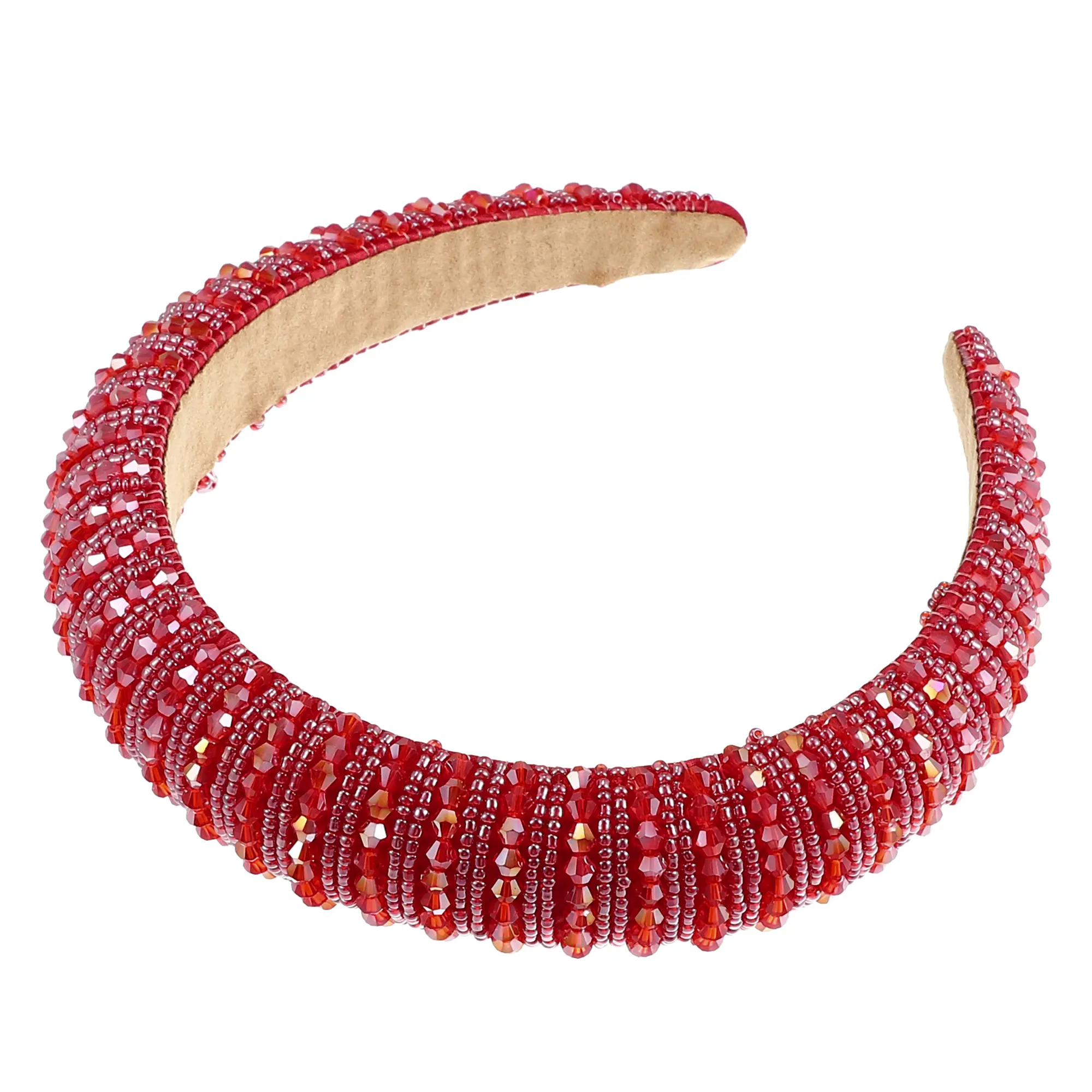 Unique Bargains Rhinestone Bling Headbands, Crystal Thick Padded Headband for Women, 1.2 Inch Wide