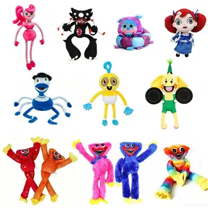 Poppy Family Plush Toys  Horror Game Character Stuffed Animal Soft Plushie for Kids Fans Birthday Gift Collectible Home Decor