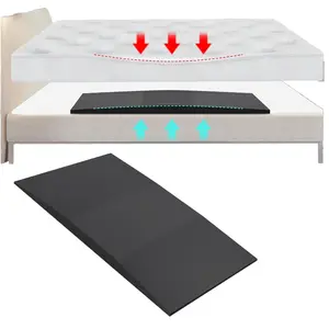 Drooping Mattress Support, Trapezoidal Design High-Density Mattress Support Board, Memory Foam Fixed Sunken Mattress, Sturdy, Supportive, Stable