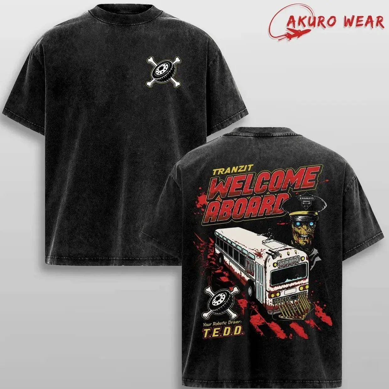 Call of Duty Zombies Tranzit T.E.D.D Bus Driver Shirt, Black Ops 2 Zombies Graphic Tee, COD Zombie Mode Vintage Gamer T Shirt, Gaming Merch Gift