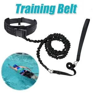 Swimming Training Latex Tube Safety Rope, Adjustable Resistance Elastic Band, Pool Exercise Equipment, Swimming Workout Gear