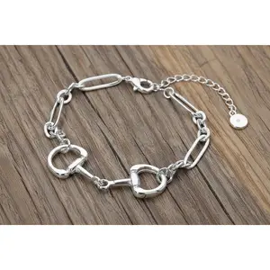 Snaffle Bit Link Bracelet