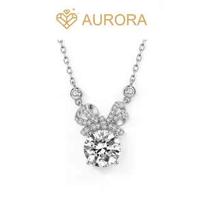 【#214 Ryne pendant】Full Moissanite necklace High Quality with Daily Gift Auspicious necklace Synthetic Moissanite
