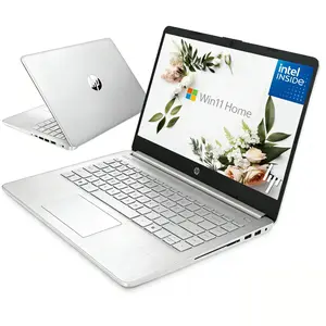 HP 14 Inch Laptop for Students and Business, Intel Quad-Core Processor N150 , Up to 16GB RAM, 384GB Storage（128GB+256GB SD Card), Long Battery Life, UHD Graphics, Win 11 H