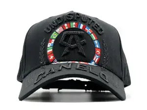 Dandy Hats x Canelo Undisputed Premium Streetwear Snapback – Black Adjustable Unisex Hat