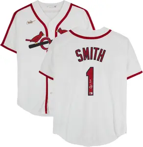 Ozzie Smith St. Louis Cardinals Autographed White Nike Cooperstown Collection Replica Jersey - Fanatics Authentic Certified