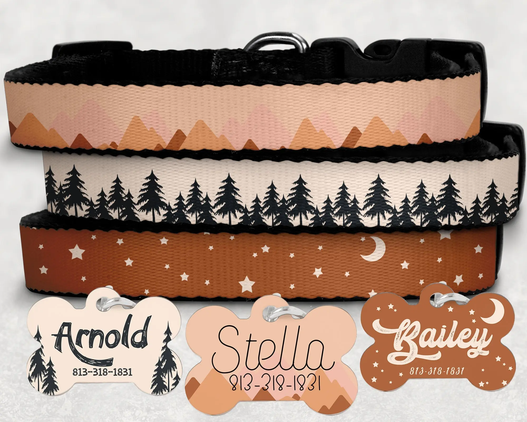 Personalized Dog Collar Custom Dog Tag
