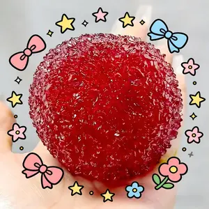 1pc High Appearance Simulation Yangmei Pinch Ultra Soft High Appearance Gift Stress Relief Pinch, Satisfactory Squishy Stress Relief Pressure Ball, Relieves Stress, Perfect for Office Desk Decoration, Classroom Prizes, and Party Gifts