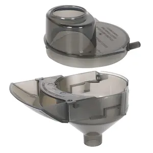 2 count Replacement Parts Compatible with  Brezza Formula Pro Advanced FRP0046 Replacement Funnel and Cover. Grey, Gray, Funnel01