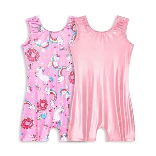 2pcs Shiny Pink White