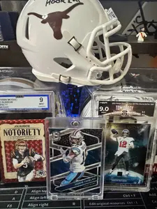 5 SINGLE CARDS IN TOPLOADERS