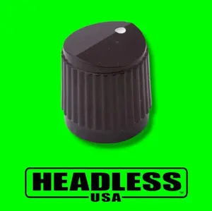 Steinberger Bevel-top Knob (Black) - For Spirit, Synapse, GM and GR Models