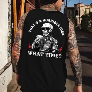 "That's A Horrible Idea What Time" Tank Top Hoodie - Sweatshirt
