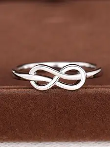 Elegant Hollow Out Design Knotty Ring As Gift for Women, Copper Matching Jewelry for Party, Daily Clothing Decor for Girl, Elegant Fashion Rings, Fashionable Jewelry