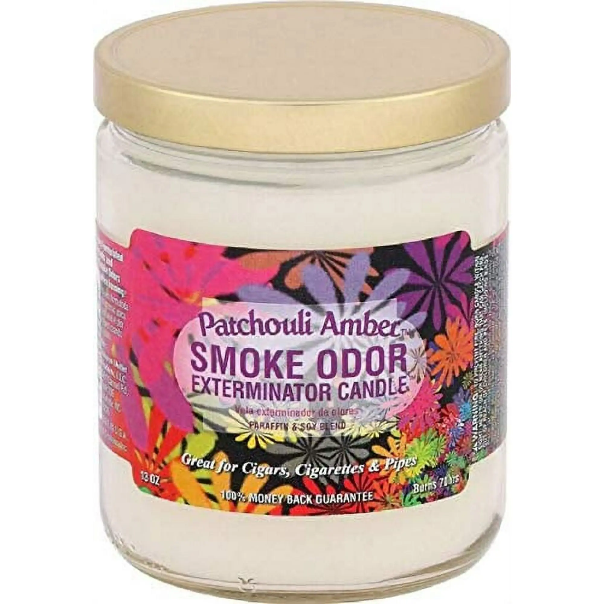 Smoke Odor Exterminator 13 Oz Jar Candle Patchouli