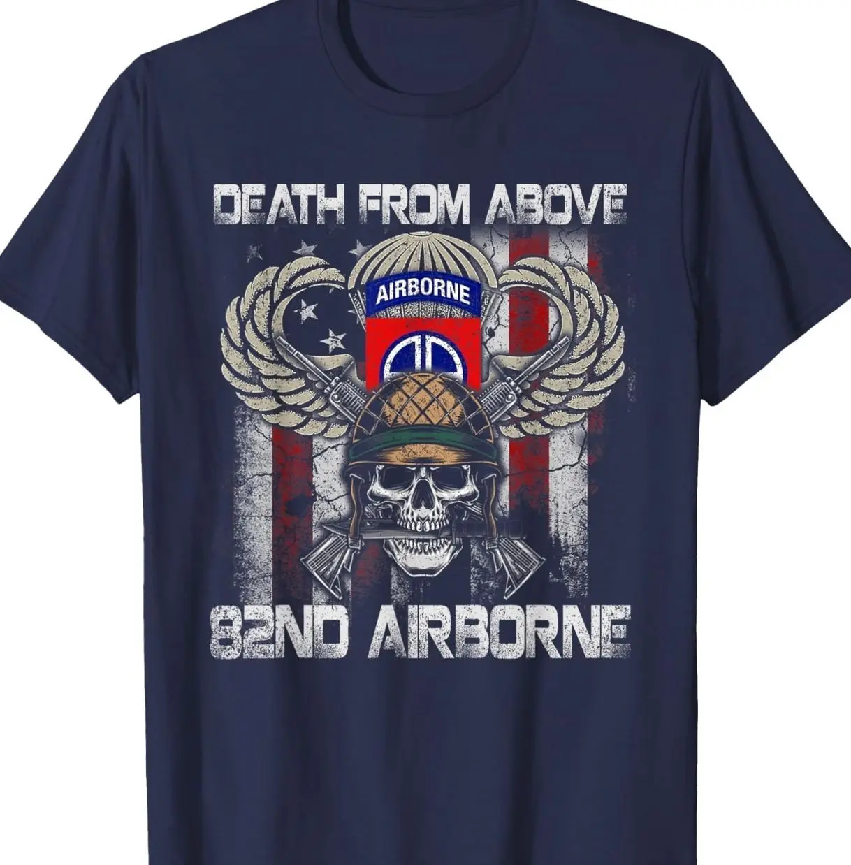 Death from Above 82nd Airborne Division Veteran T-Shirt
