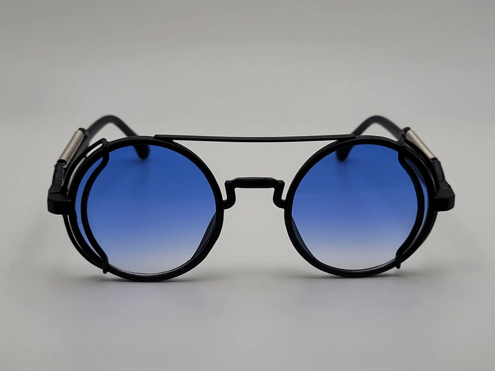 Steampunk Goggles Glasses Round Sunglasses Emo Retro Vintage