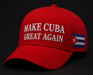 Make Cuba Great Again Hat – Red Adjustable Cap