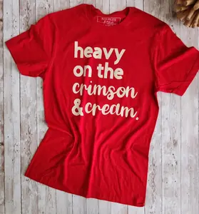 Crimson and Cream Delta Sorority Tshirt